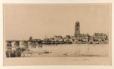 Deventer (Scène de port) - Charles A. Platt