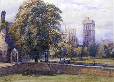 New College avec clocher - Charles A. Sheehan
