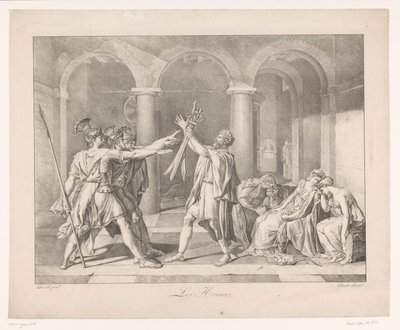 Le Serment des Horaces (Les Horaces) - Charles Achille D