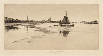 Arnheim sur le Rhin, 1888 - Charles Adams Platt