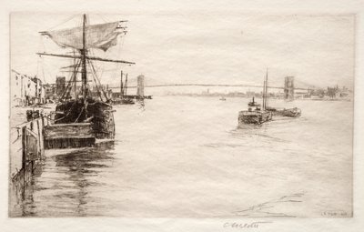 Pont de Brooklyn, 1888 - Charles Adams Platt