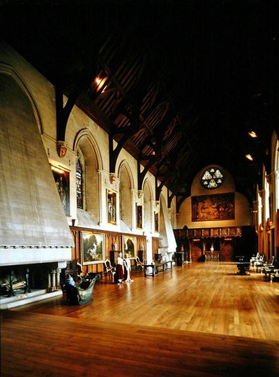 La salle des barons, château d