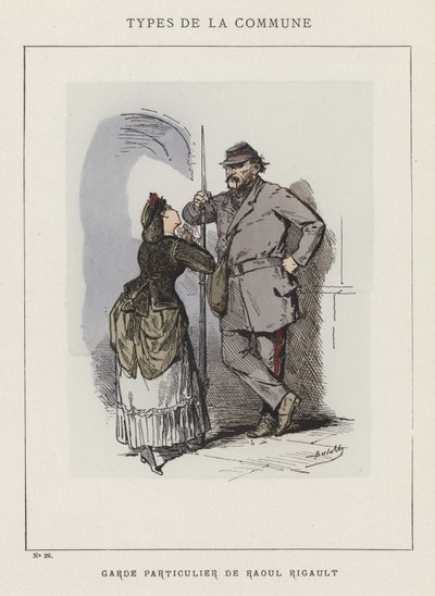 Garde Particulier de Raoul Rigault - Charles Albert d Arnoux Bertall