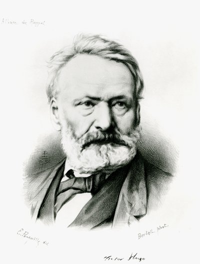 Portrait de Victor Hugo (1802-85) de 