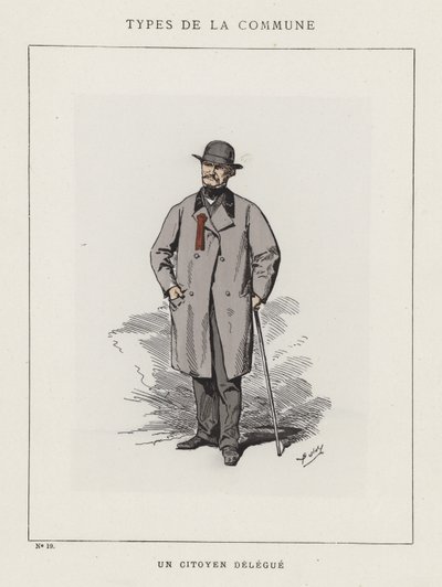Un citoyen délégué - Charles Albert d Arnoux Bertall