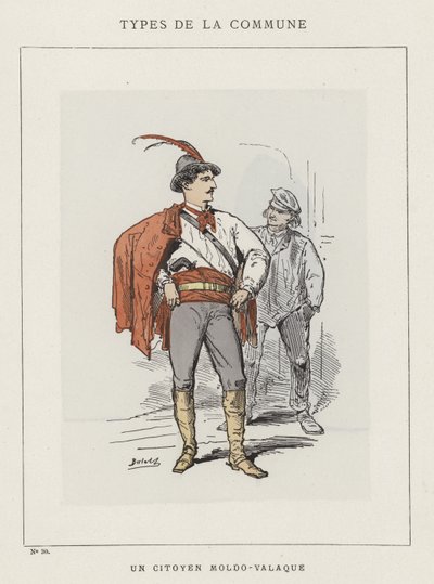 Un citoyen moldo-valaque - Charles Albert d Arnoux Bertall