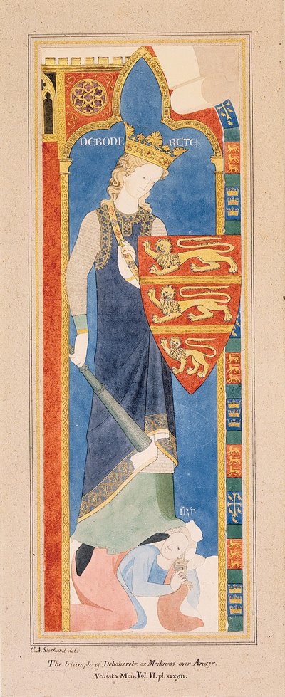 Les Vertus Largesce et Debonerete - Charles Alfred Stothard