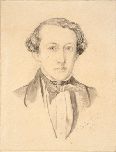 Portrait de Sir John Everett Millais, 1850 - Charles Allston Collins