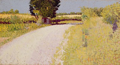 Chemin dans la campagne, c.1886 - Charles Angrand