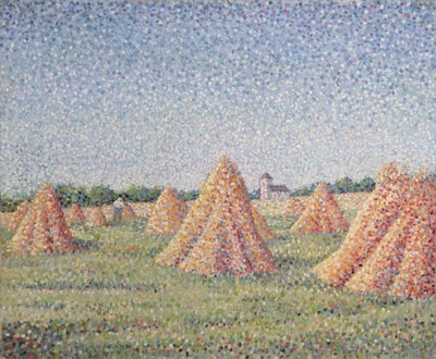 La Moisson - Charles Angrand