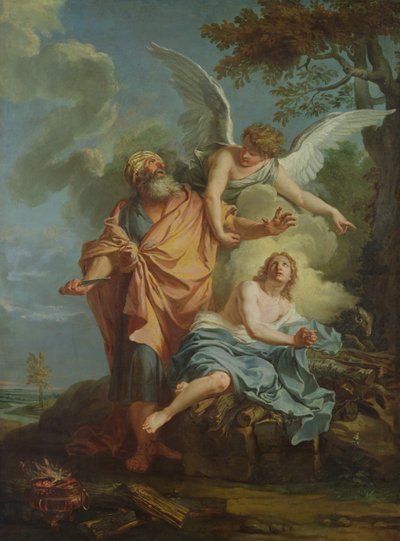 Abraham sacrifiant - Charles Antoine Coypel