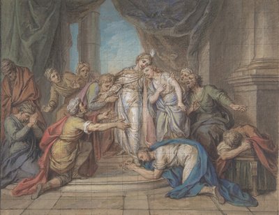 Joseph reconnu par ses frères - Charles Antoine Coypel