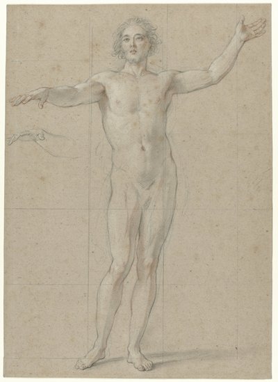 Nu masculin debout - Charles Antoine Coypel