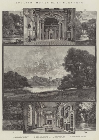 Maison anglaise, Blenheim - Charles Auguste Loye