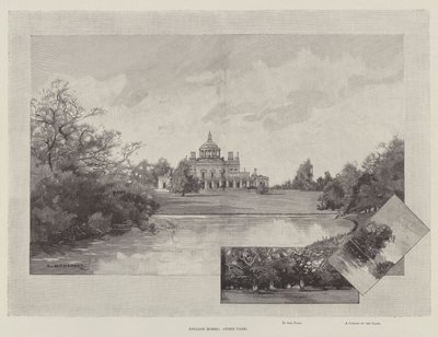 Maisons anglaises, Stoke Park - Charles Auguste Loye