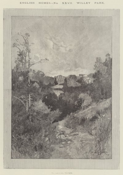 Maisons anglaises, Willey Park - Charles Auguste Loye