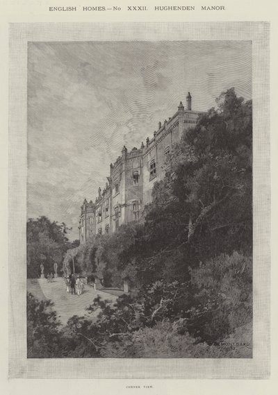 Hughenden Manor, vue d