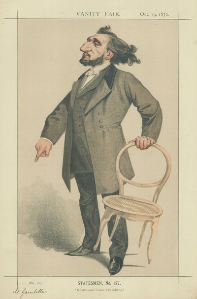 Léon Gambetta - Charles Auguste Loye