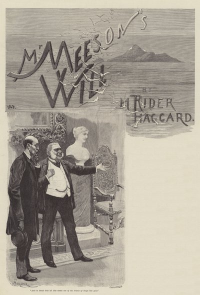 Le Testament de M. Meeson, par H. Rider Haggard - Charles Auguste Loye