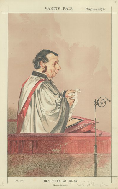 Révérend Charles John Vaughan - Charles Auguste Loye