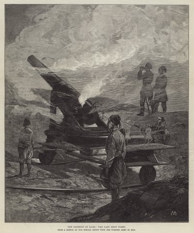 La défense de Kars, le dernier coup de feu tiré - Charles Auguste Loye