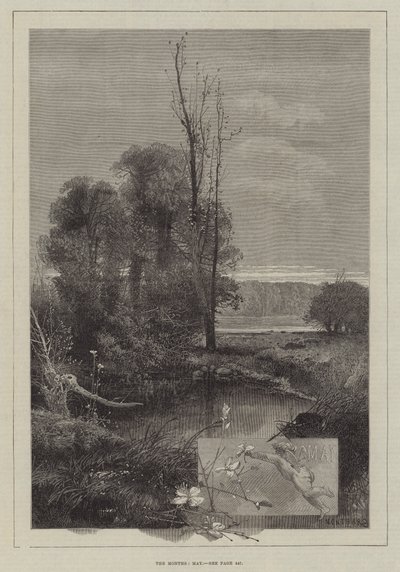 Les Mois, Mai - Charles Auguste Loye
