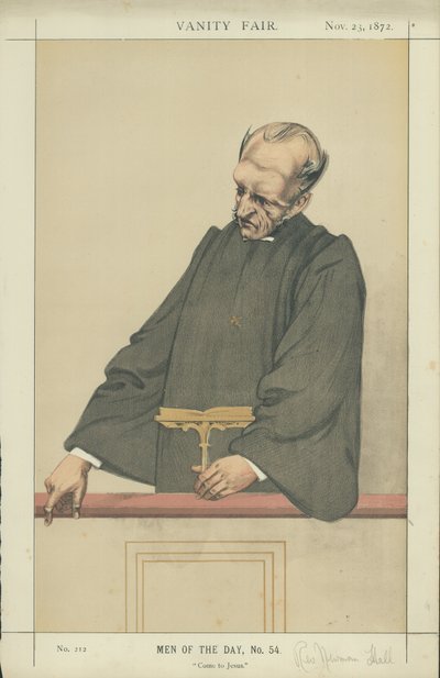 Le révérend Newman Hall - Charles Auguste Loye