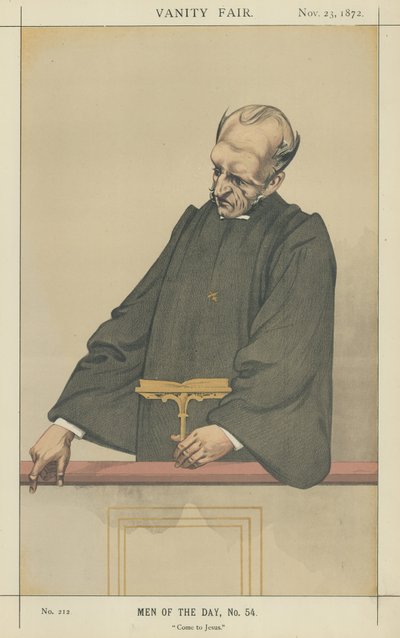 Le Révérend Newman Hall - Charles Auguste Loye
