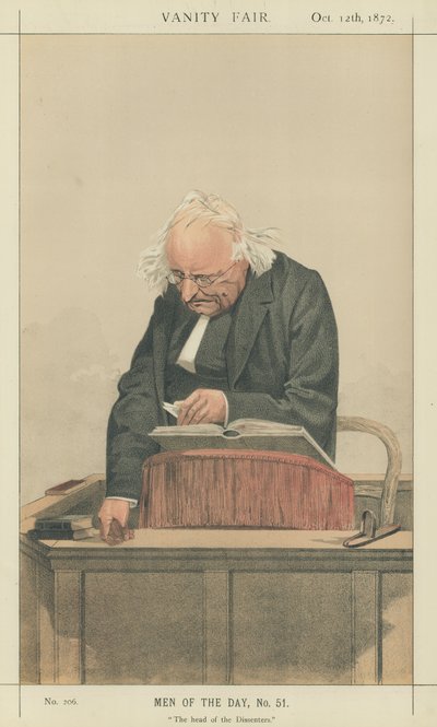 Le Révérend Thomas Binney - Charles Auguste Loye