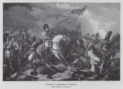 Napoléon à la bataille de Waterloo - Charles Auguste Steuben