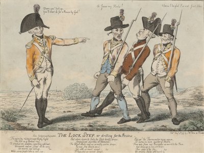 Le Pas Cadencé, ou exercice pour la Revue, 1797 - Charles Aylmer