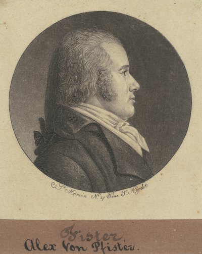 Alexander von Pfister - Charles B. J. Févret de Saint Mémin