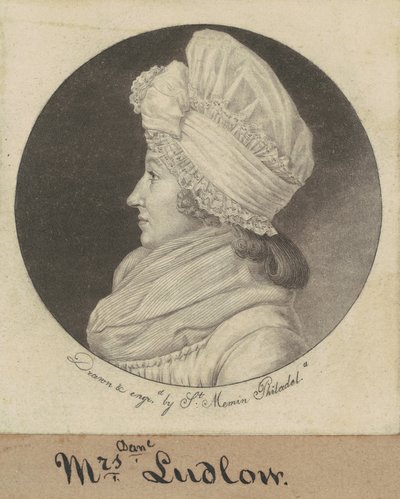 Arabella Duncan Ludlow - Charles B. J. Févret de Saint Mémin