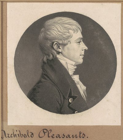 Archibald Pleasants, Jr. - Charles B. J. Févret de Saint Mémin