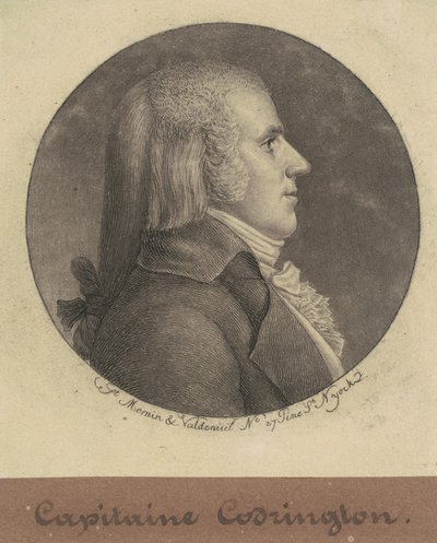 Capitaine Codrington - Charles B. J. Févret de Saint Mémin