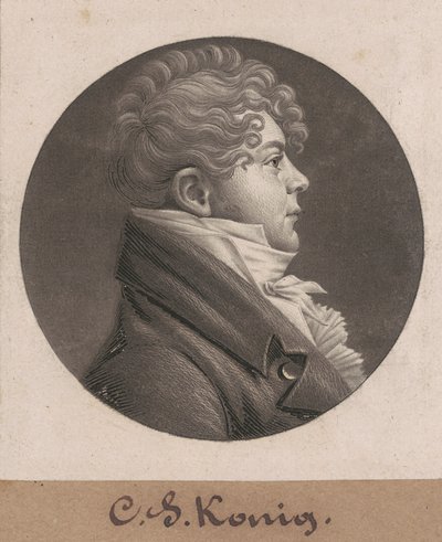 Christian Simon Konig - Charles B. J. Févret de Saint Mémin