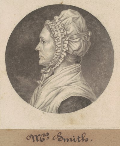 Elizabeth Custis Teackle Smith - Charles B. J. Févret de Saint Mémin