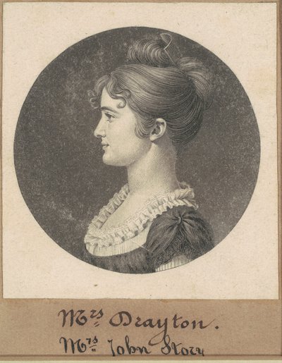 Elizabeth Porcher Gaillard Stoney - Charles B. J. Févret de Saint Mémin