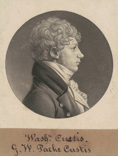 George Washington Parke Custis - Charles B. J. Févret de Saint Mémin