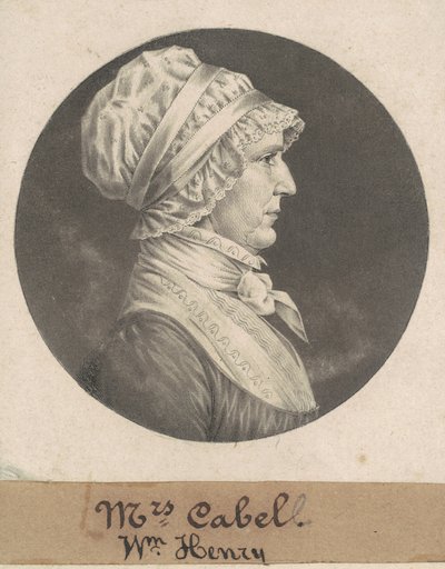 Hannah Carrington Cabell - Charles B. J. Févret de Saint Mémin