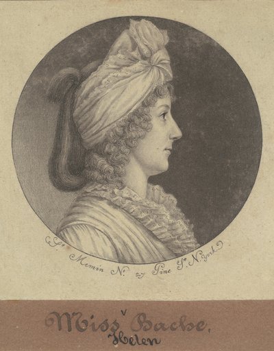 Helena Bache - Charles B. J. Févret de Saint Mémin