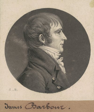 James Barbour - Charles B. J. Févret de Saint Mémin
