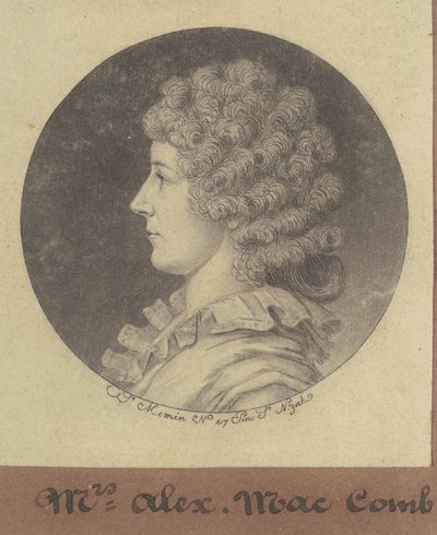 Janette Marshall Macomb - Charles B. J. Févret de Saint Mémin