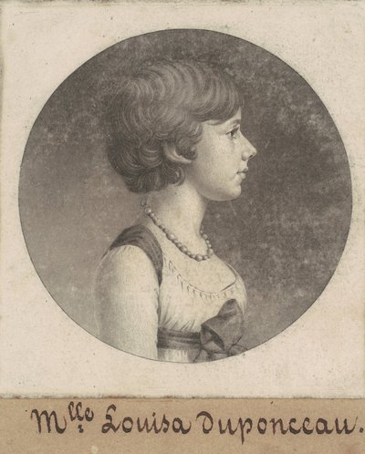 Louisa DuPonceau - Charles B. J. Févret de Saint Mémin