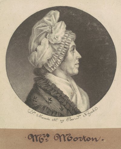 Maria Sophia Kemper Morton - Charles B. J. Févret de Saint Mémin