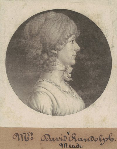 Mary Randolph Randolph - Charles B. J. Févret de Saint Mémin
