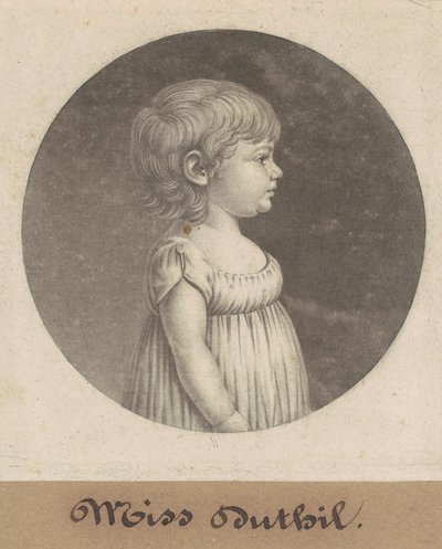 Mademoiselle Dutilh - Charles B. J. Févret de Saint Mémin