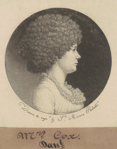 Mme Cox - Charles B. J. Févret de Saint Mémin