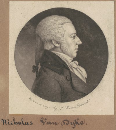 Nicholas Van Dyke - Charles B. J. Févret de Saint Mémin