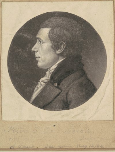 Peter Stephen DuPonceau - Charles B. J. Févret de Saint Mémin